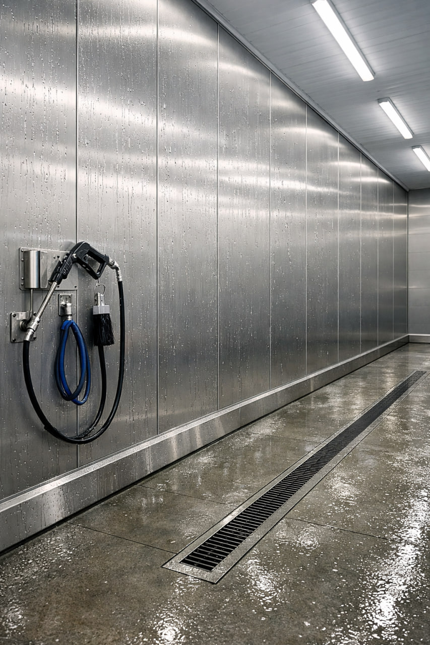 Автомойки и влажные зоны